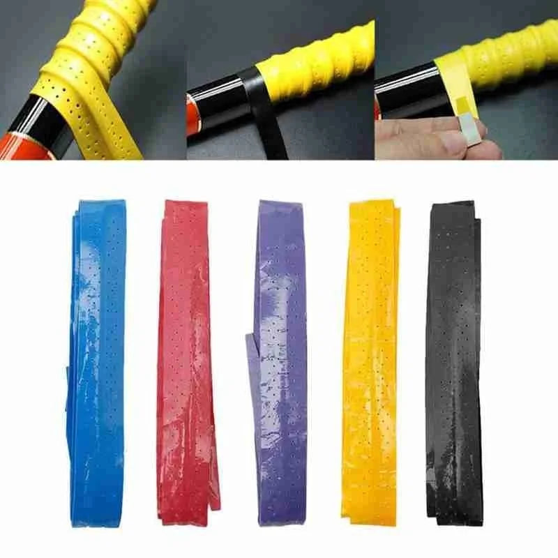 6 Colors Brand Anti-slip Racket Grip Badminton Overgrips Sweatband Outdoor Sports Accessories Tennis Tape Hand Grips