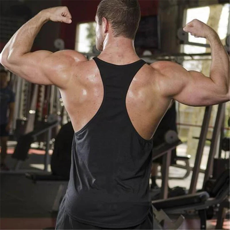 New Arrivals Bodybuilding Cotton Gym Sleeveless Tank Top for Men